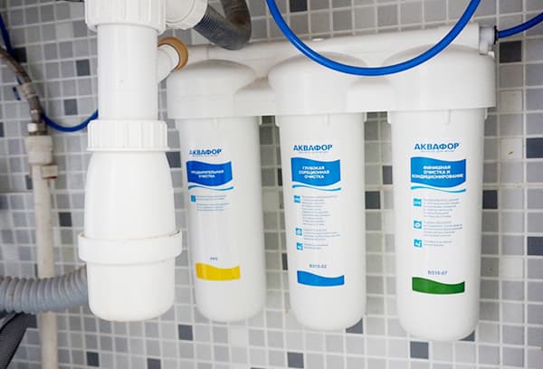 Filtres à eau à circulation