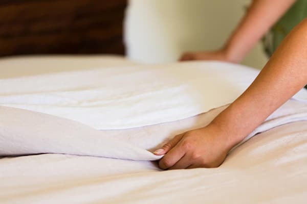 Linge de lit en coton