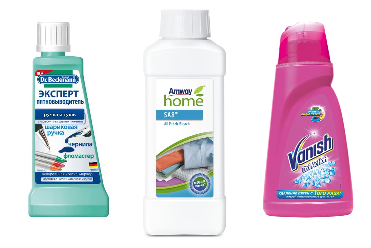 Remèdes chimiques contre les taches de stylo gel