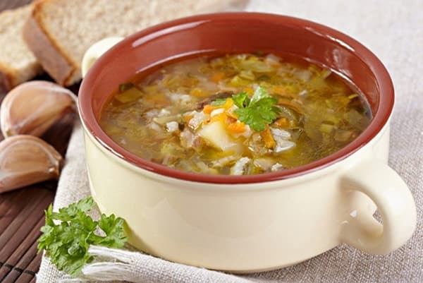Soupe à la saumure