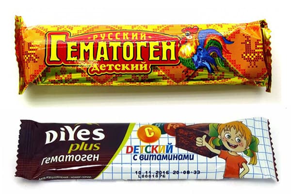 Hématogène pour les enfants