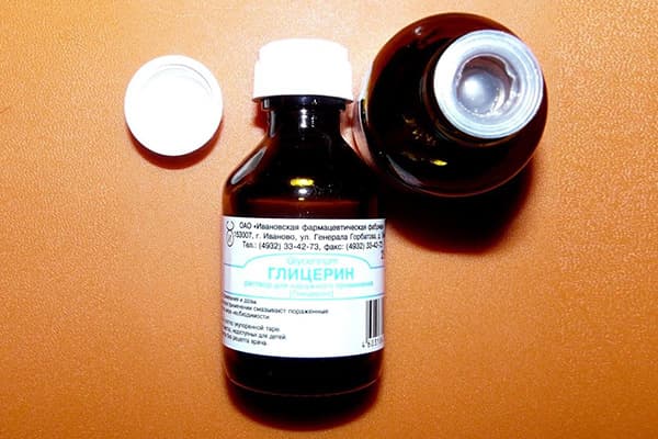 Glycérine et ammoniaque