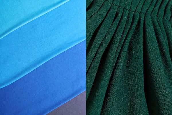 Différents types de viscose