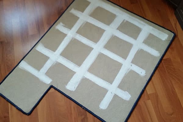 Scellant antidérapant en silicone pour tapis