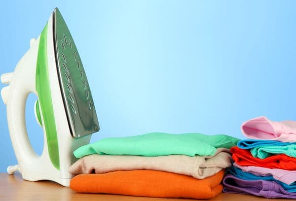 Repasser des vétements