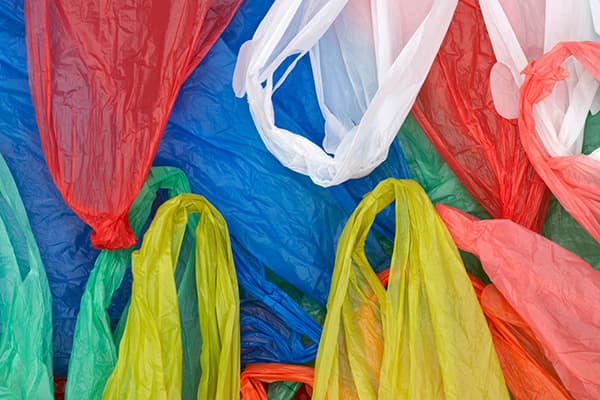 Sacs cellophane colorés