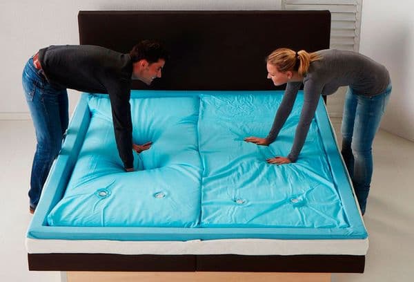 utiliser un lit à eau