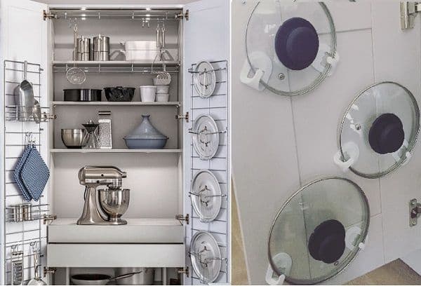 Garde-corps - système avec crochets