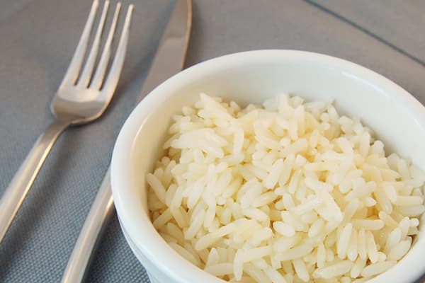 Riz bouilli