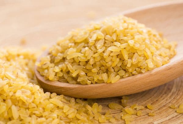 grain de boulgour sain