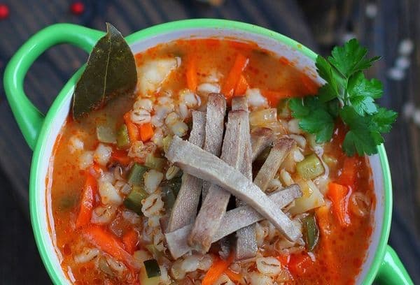 cornichon à l'orge perlé