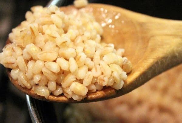 orge perlé bouillie