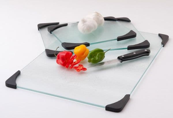 Planche de cuisine en verre