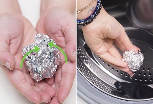 Lavable en machine avec une boule d'aluminium