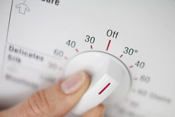 Sélection de la température de lavage