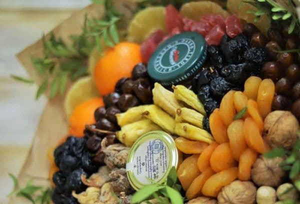 Bouquet de noix et de fruits secs