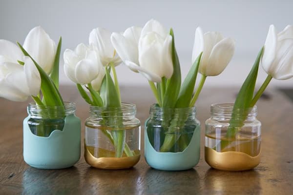 Décor de pots de nourriture pour bébé