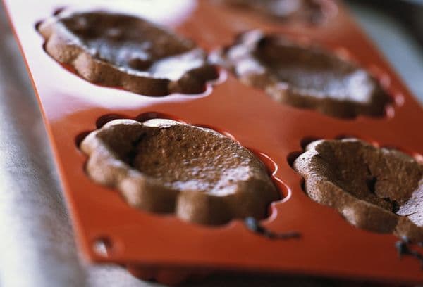 cupcakes dans des moules en silicone