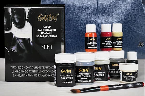 Peinture pour produits en cuir