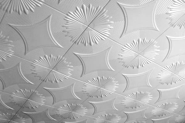 Dalles de plafond en mousse