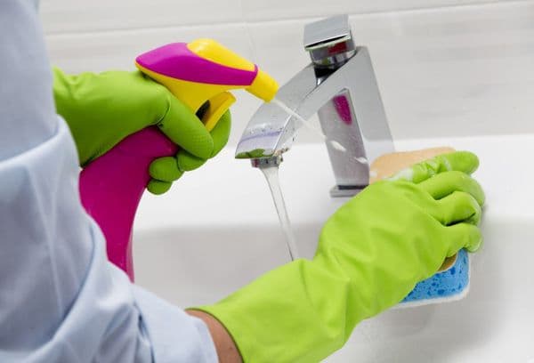 enlever la rouille du robinet