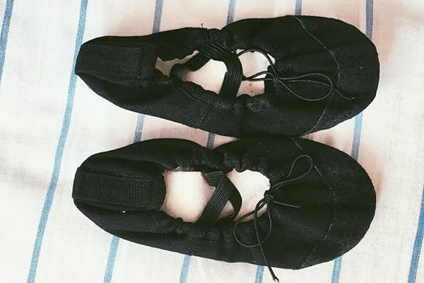 Ballerines noires pour danser