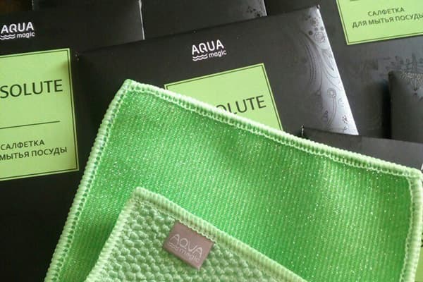 Serviette magique Aqua