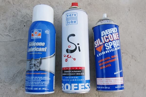 Lubrifiants silicones
