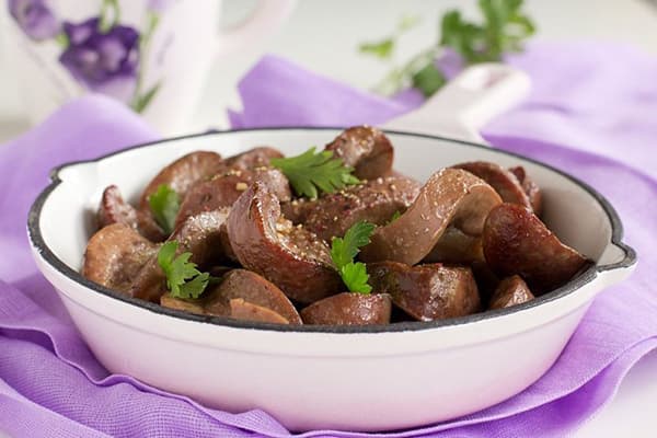 Rognons de boeuf braisés