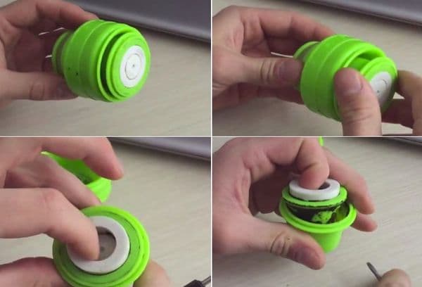 Réparation de couvercle de thermos