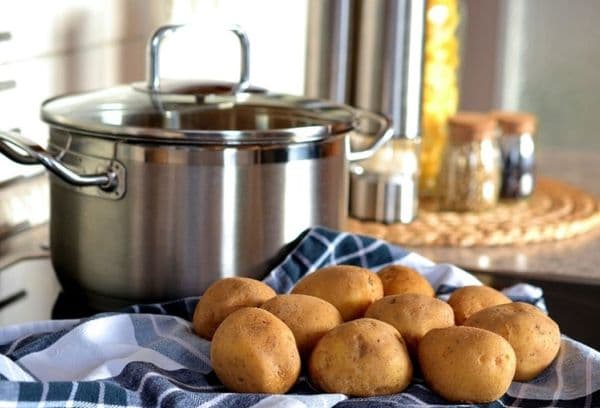 Cuisson des pommes de terre