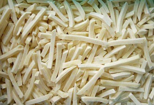 pommes de terre surgelées