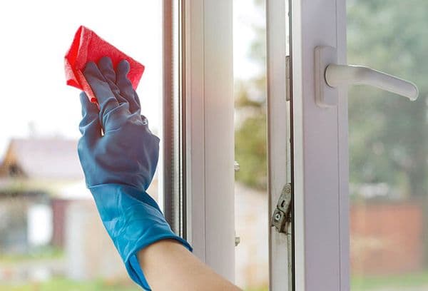 Le nettoyage des vitres