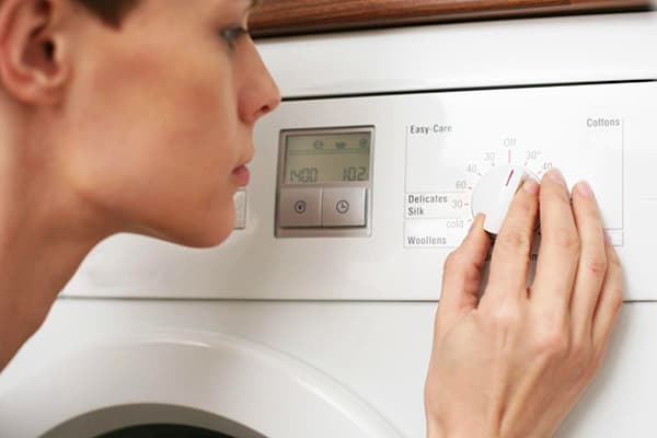 Sélection d'un mode de lavage en machine