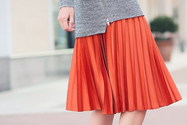 Minijupe plissée