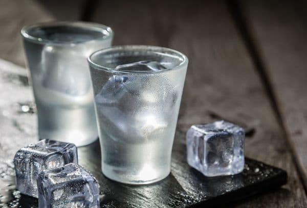 verres à vodka