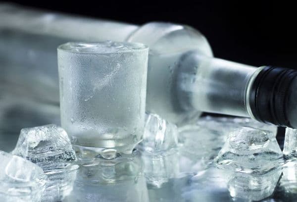 boisson alcoolisée glacée