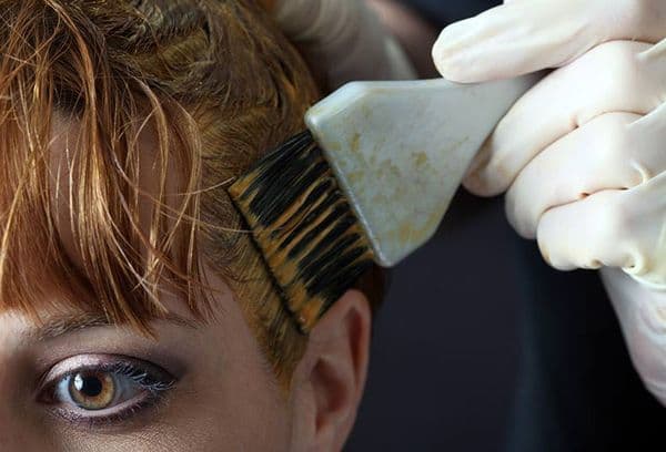 Coloration de cheveux