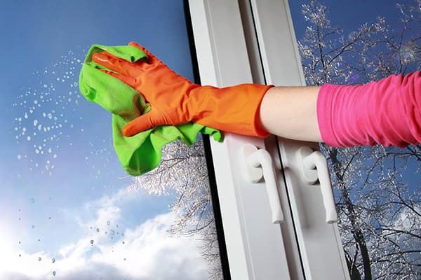 Le nettoyage des vitres