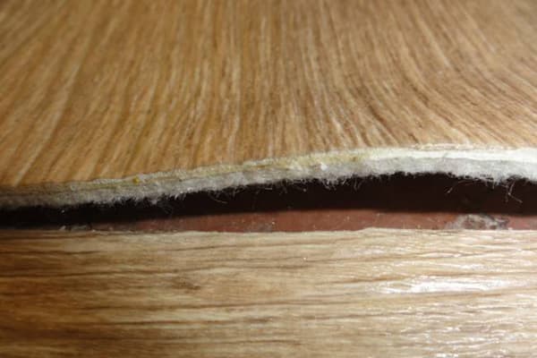 Épaisseur du linoléum