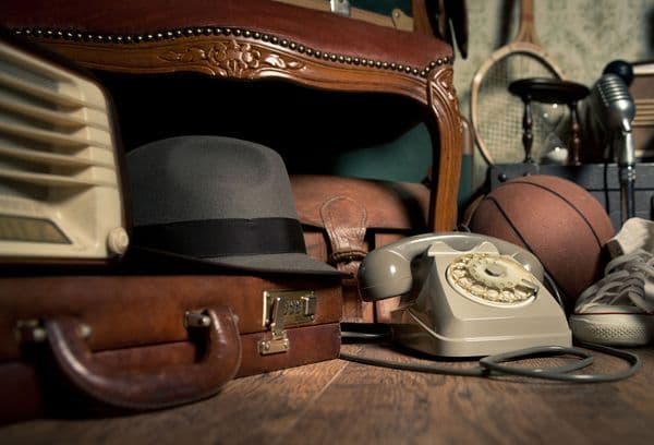 Des vieux trucs dans la maison