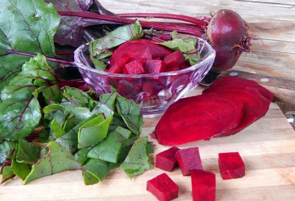 Tranchage de betterave