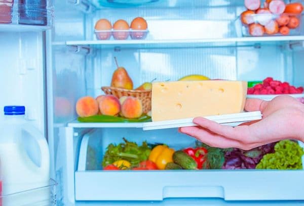 Aliments au réfrigérateur