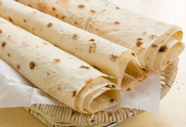 Rouleaux de lavash