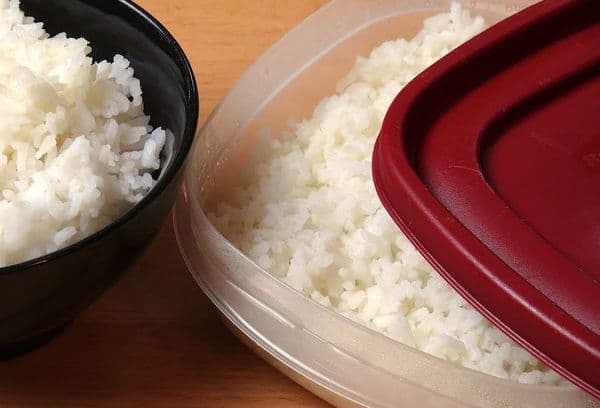 Conserver le riz dans un contenant hermétique