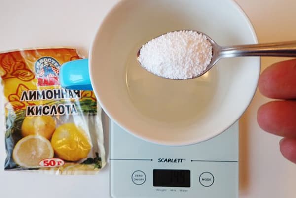 Utiliser de l'acide citrique en cuisine