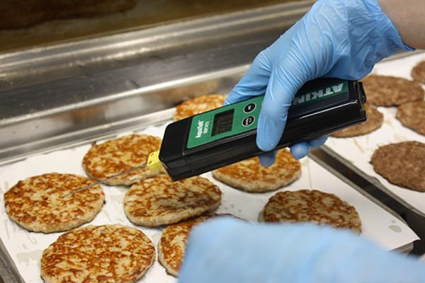 Vérification de la qualité des côtelettes