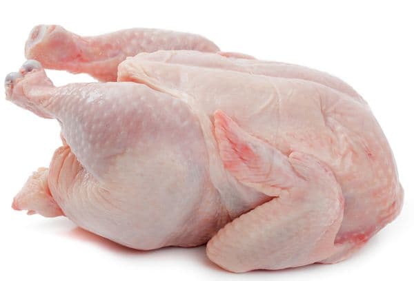 Poulet entier frais