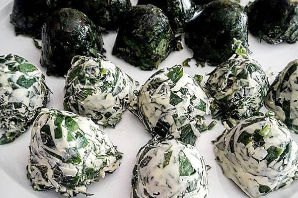 Congeler de l'oseille avec du beurre