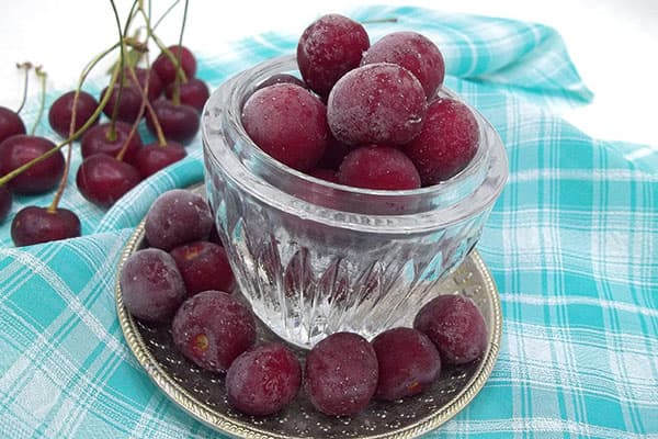 Cerises surgelées avec noyaux